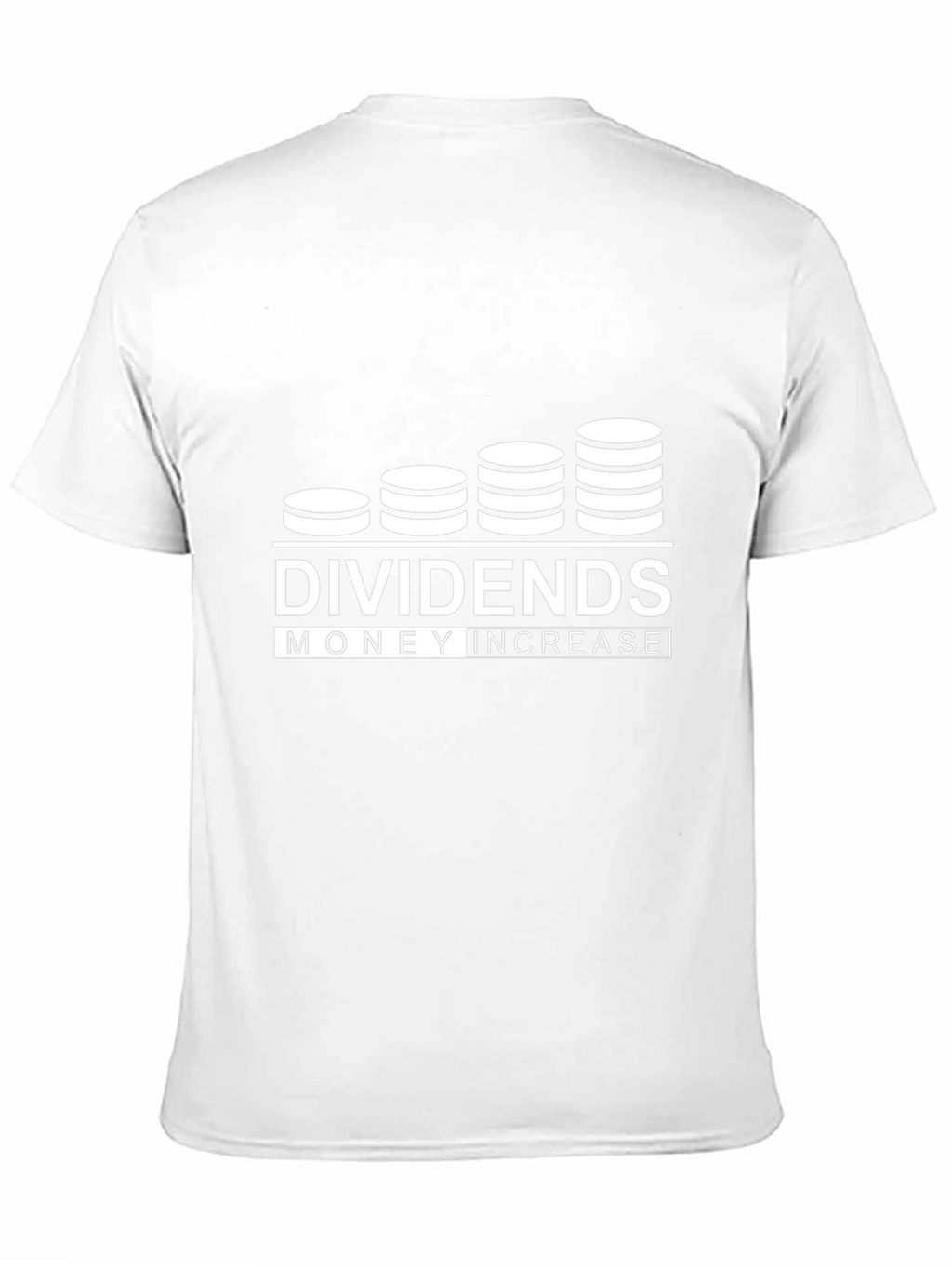 Dividends Money Increase Graphic Tee - Black
