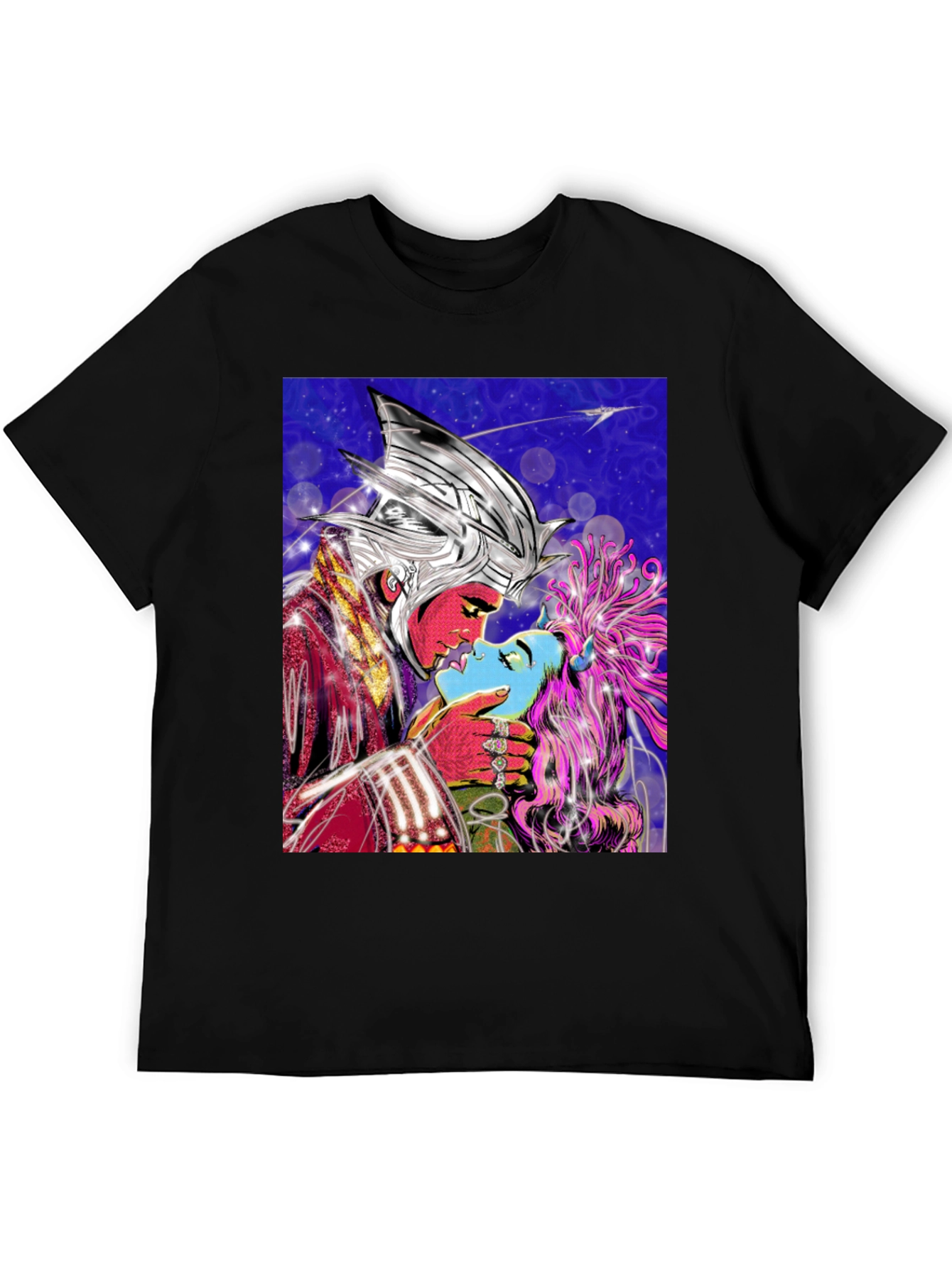 Fantasy Lovers Graphic Print T-Shirt