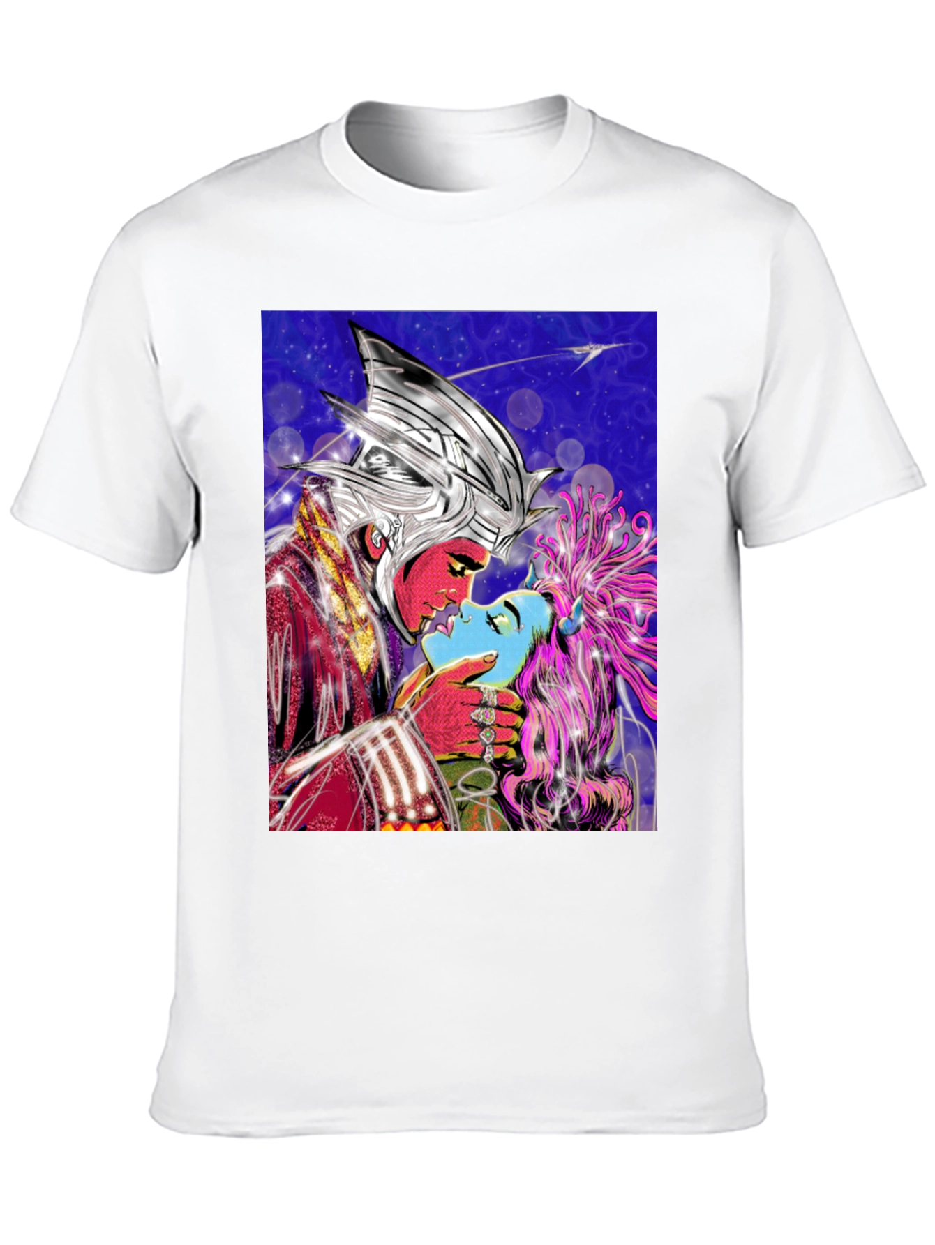 Fantasy Lovers Graphic Print T-Shirt