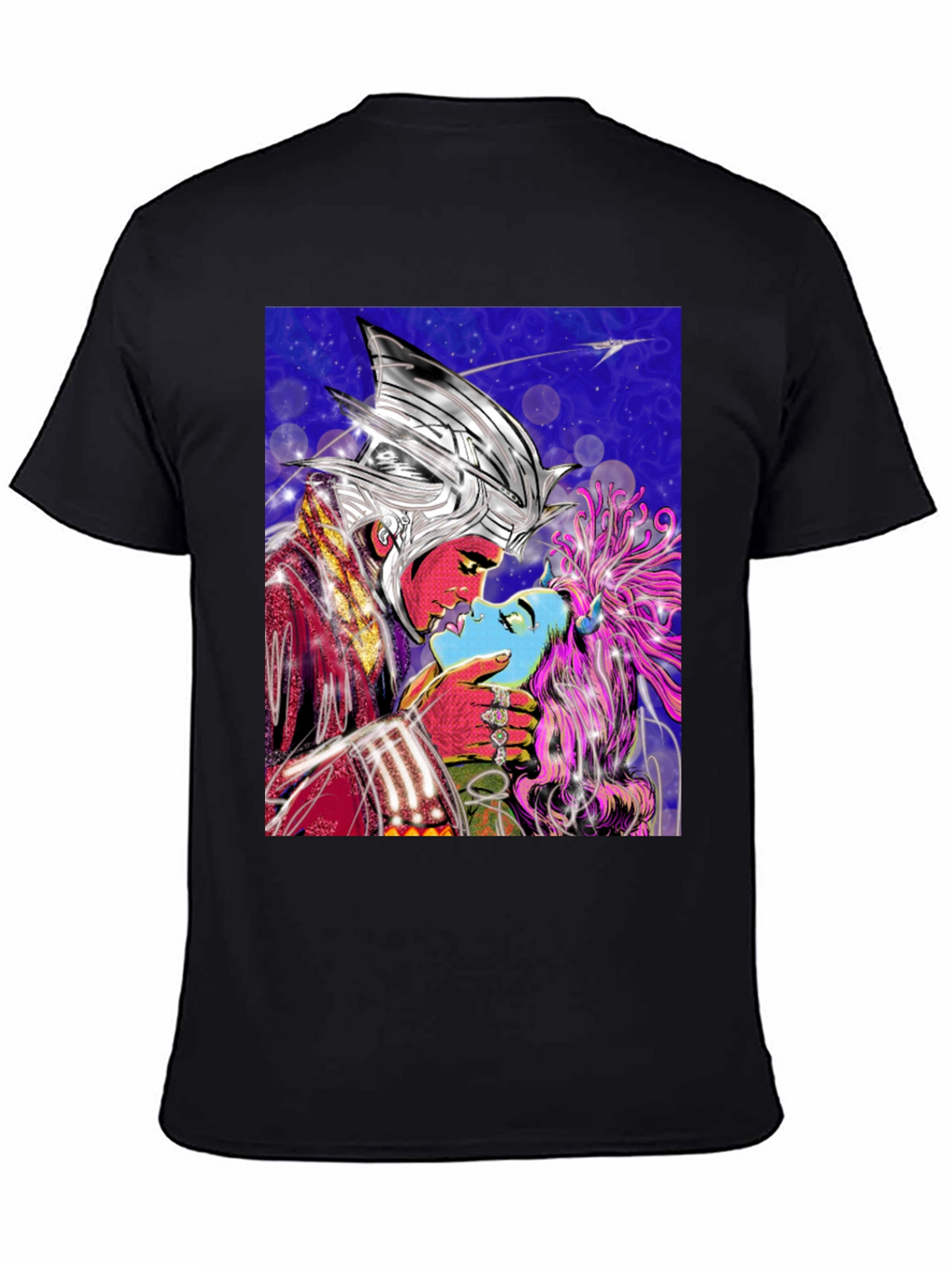 Fantasy Lovers Graphic Print T-Shirt