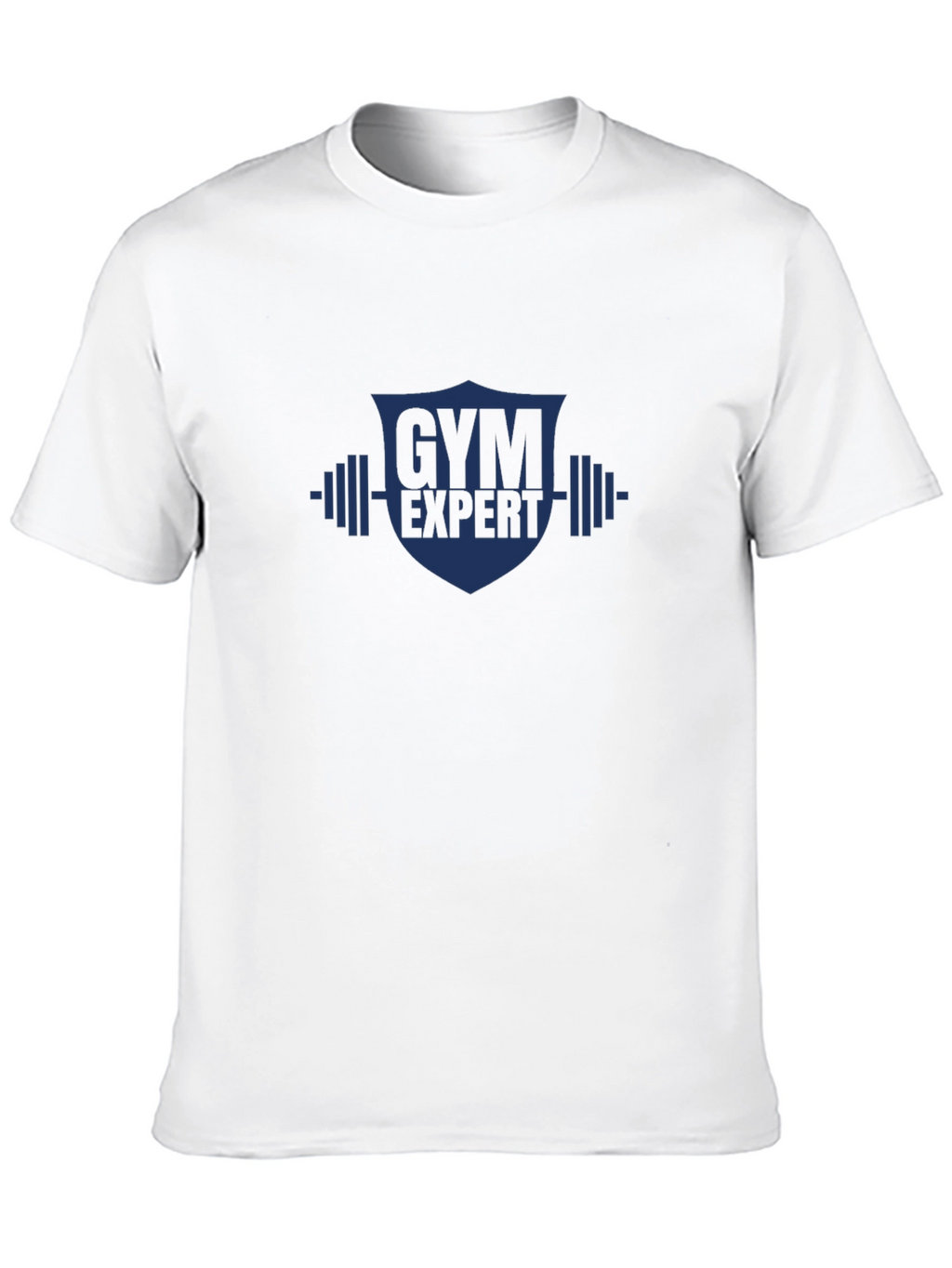 Gym Expert Graphic T-Shirt - Black Cotton Tee
