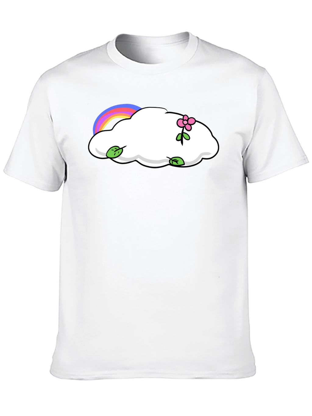 Cloud & Rainbow Graphic Tee