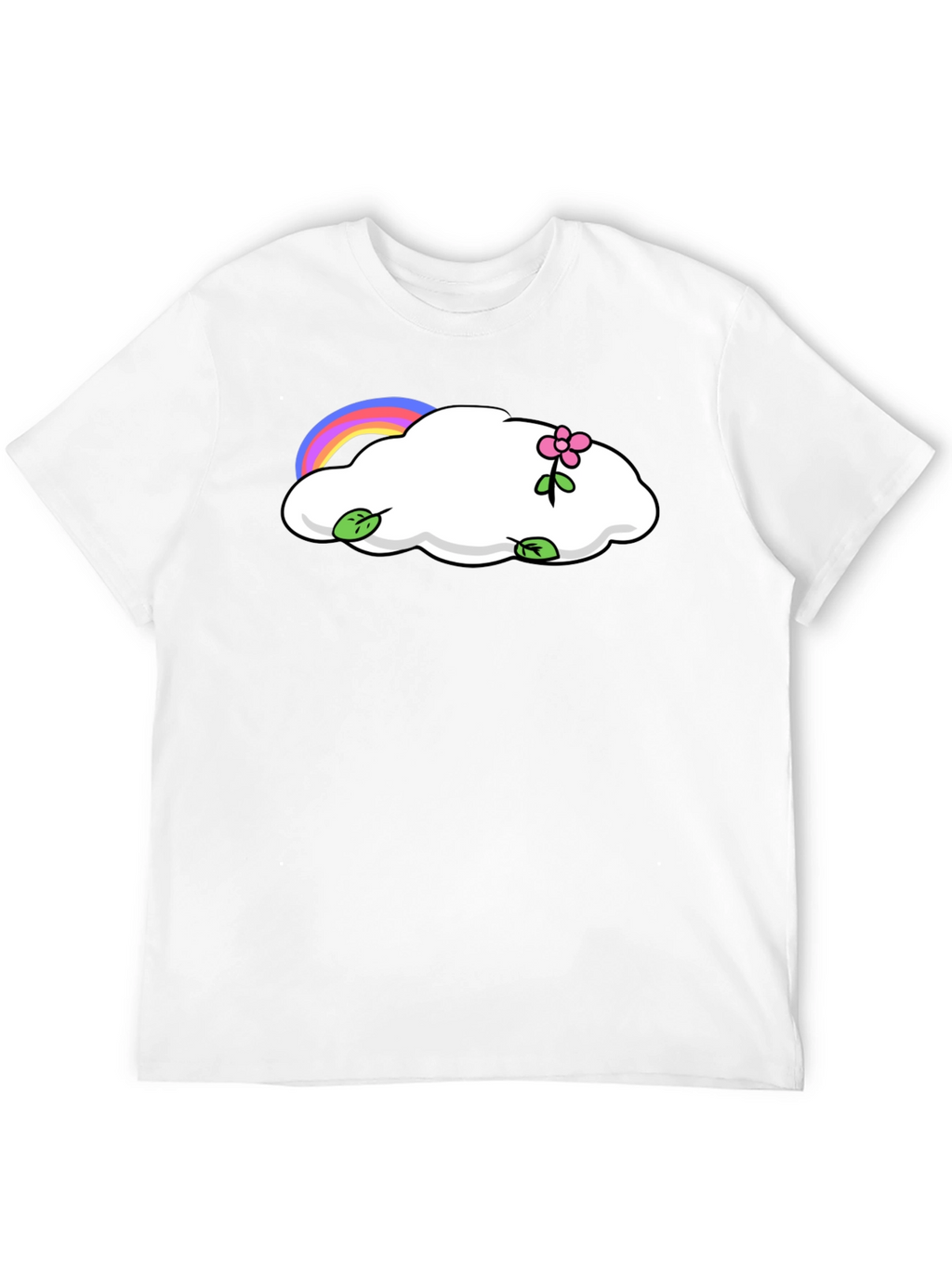 Cloud & Rainbow Graphic Tee