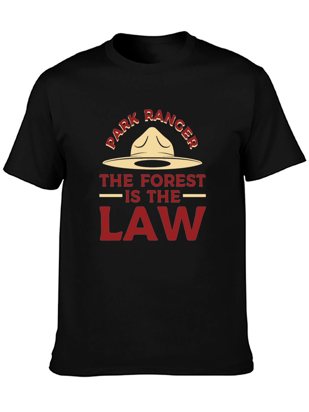 Park Ranger Tee: Forest is the Law