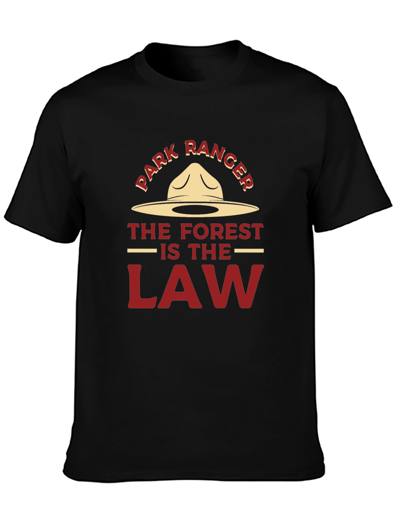 Park Ranger Tee: Forest is the Law