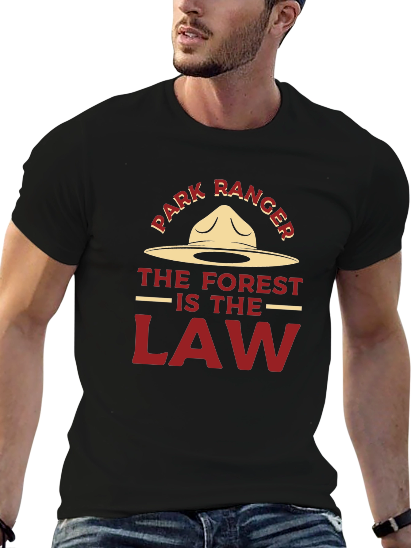 Park Ranger Tee: Forest is the Law