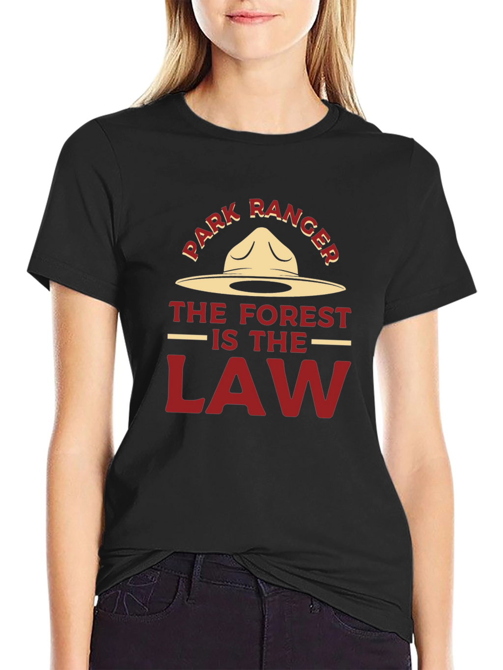 Park Ranger Tee: Forest is the Law