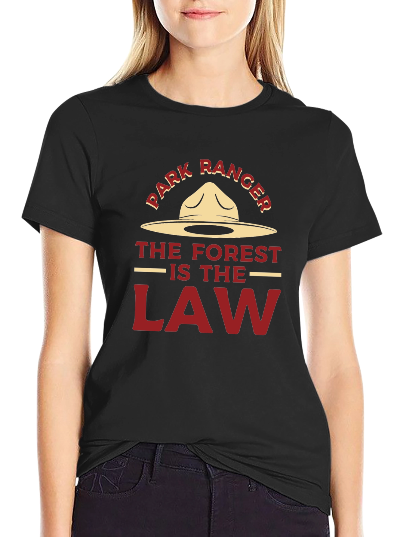 Park Ranger Tee: Forest is the Law