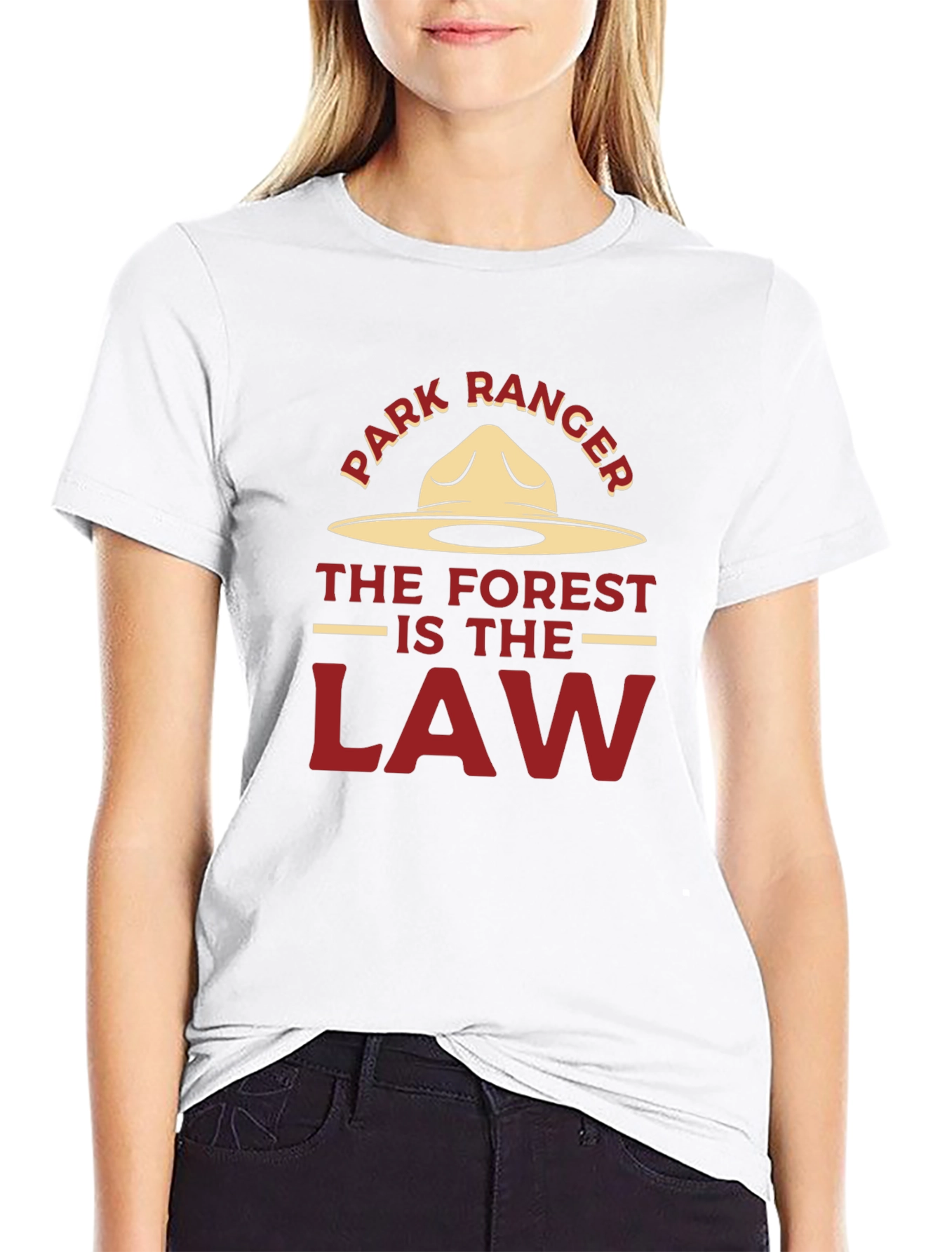 Park Ranger Tee: Forest is the Law