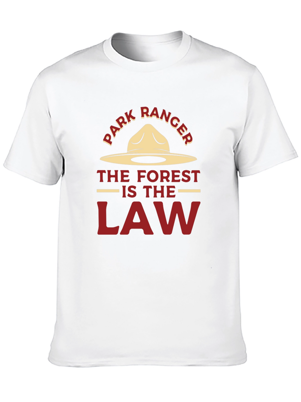 Park Ranger Tee: Forest is the Law