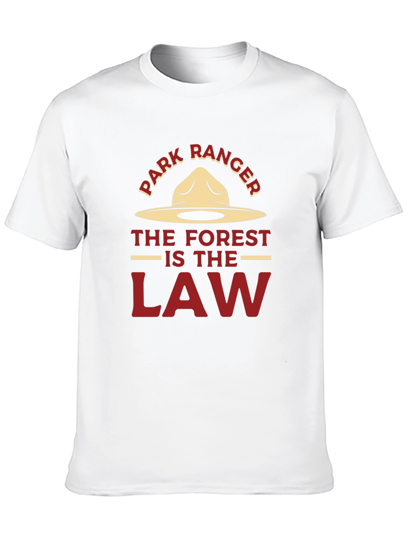 Park Ranger Tee: Forest is the Law