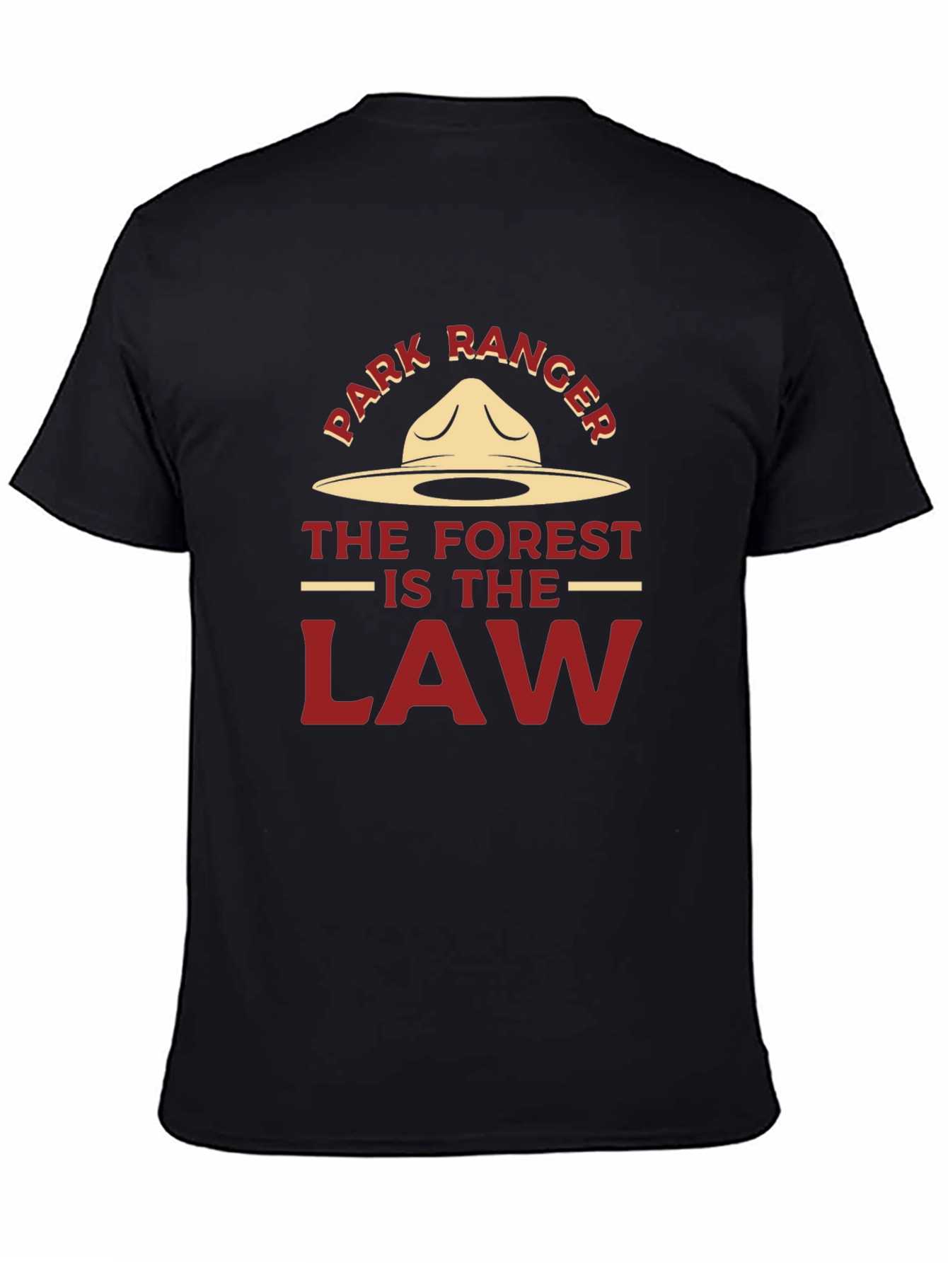 Park Ranger Tee: Forest is the Law
