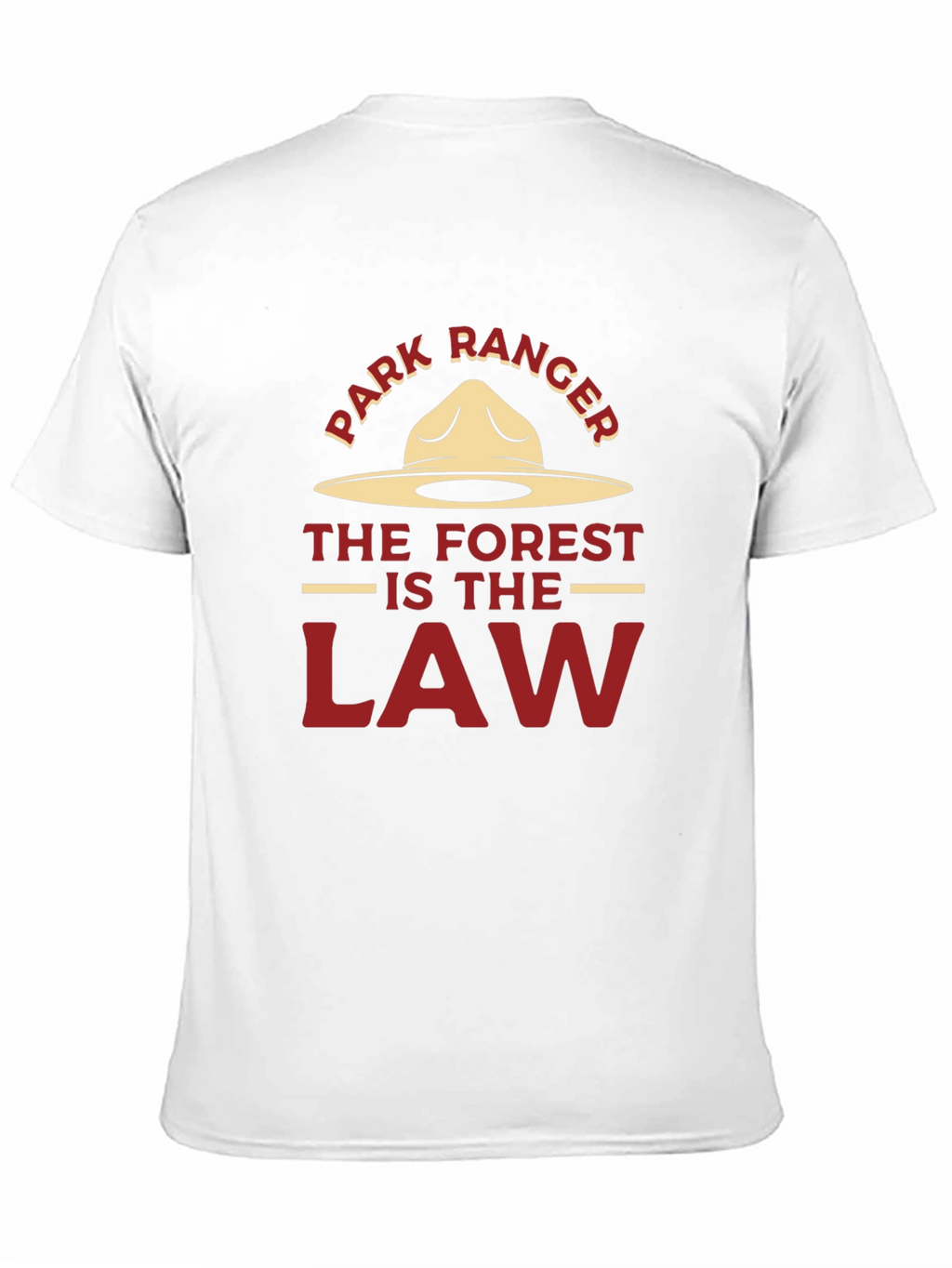 Park Ranger Tee: Forest is the Law