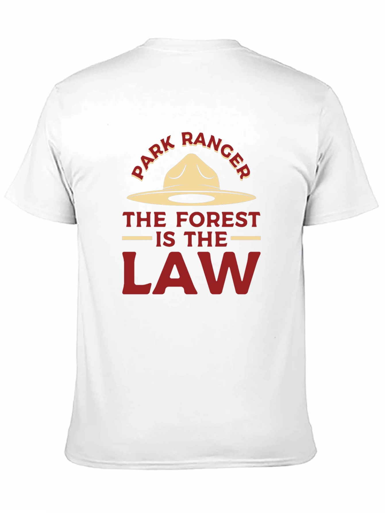 Park Ranger Tee: Forest is the Law
