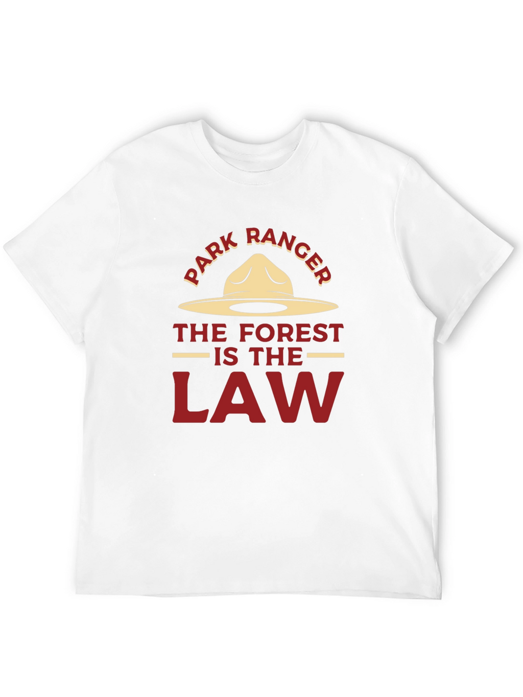 Park Ranger Tee: Forest is the Law
