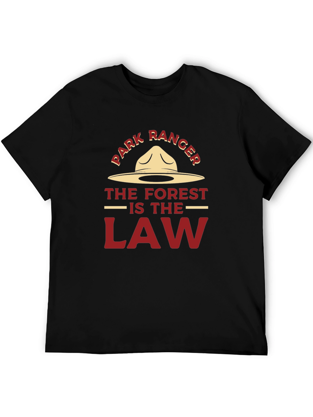 Park Ranger Tee: Forest is the Law
