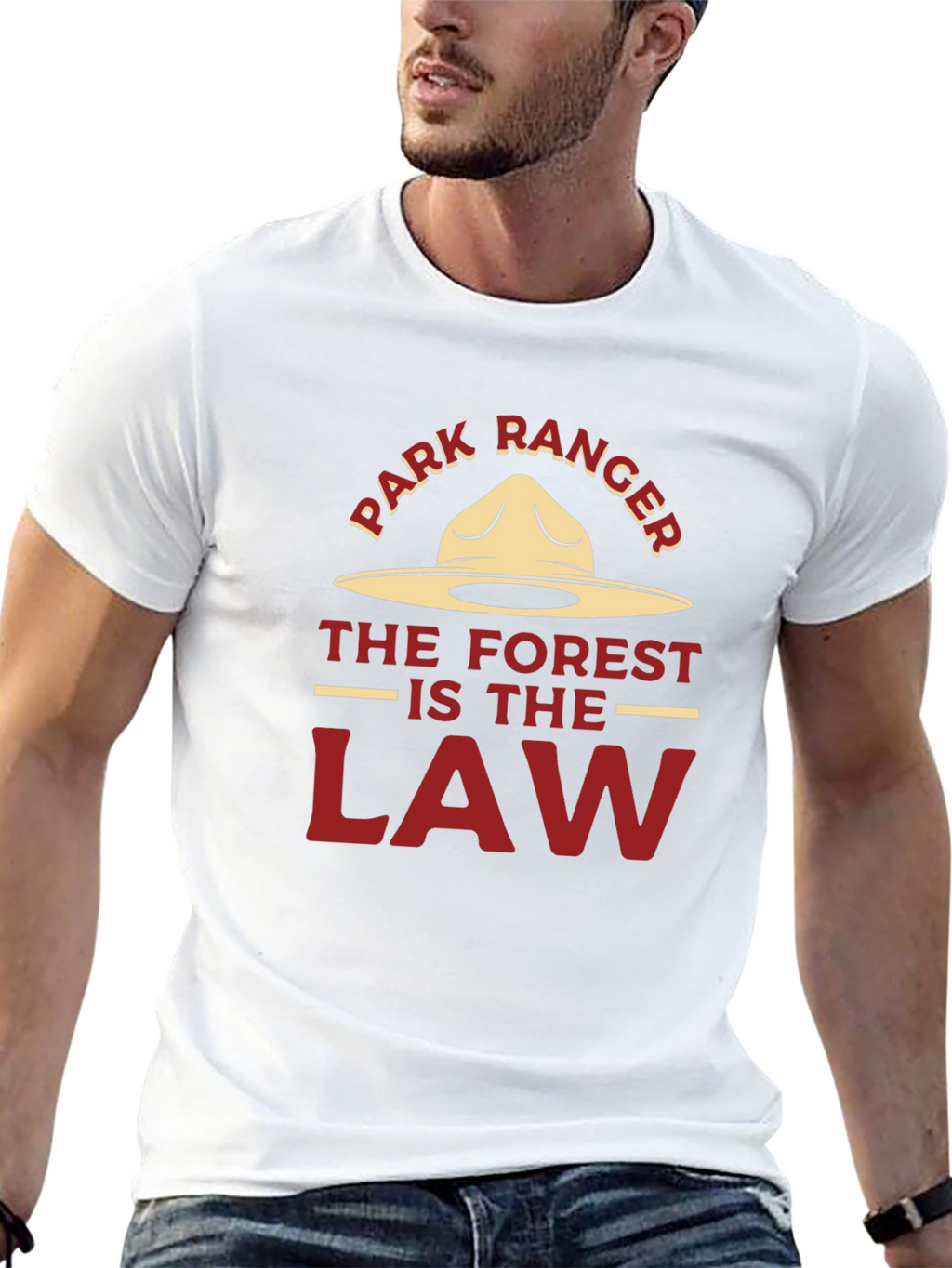 Park Ranger Tee: Forest is the Law