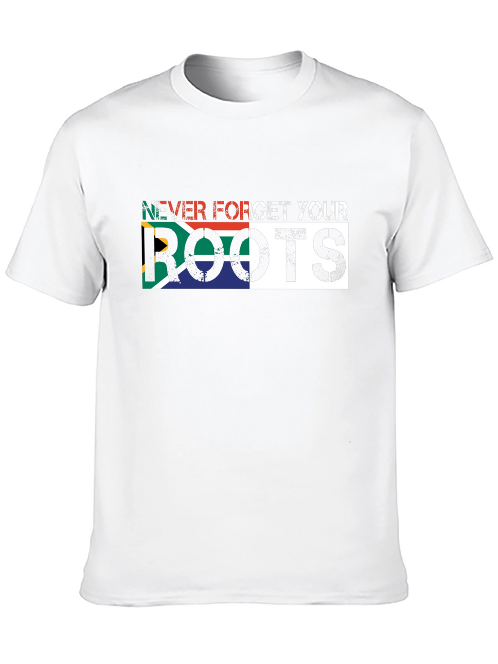 South Africa Roots T-Shirt - Black