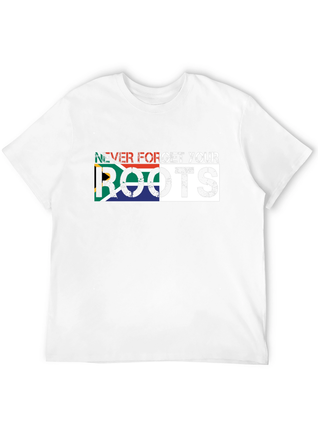 South Africa Roots T-Shirt - Black