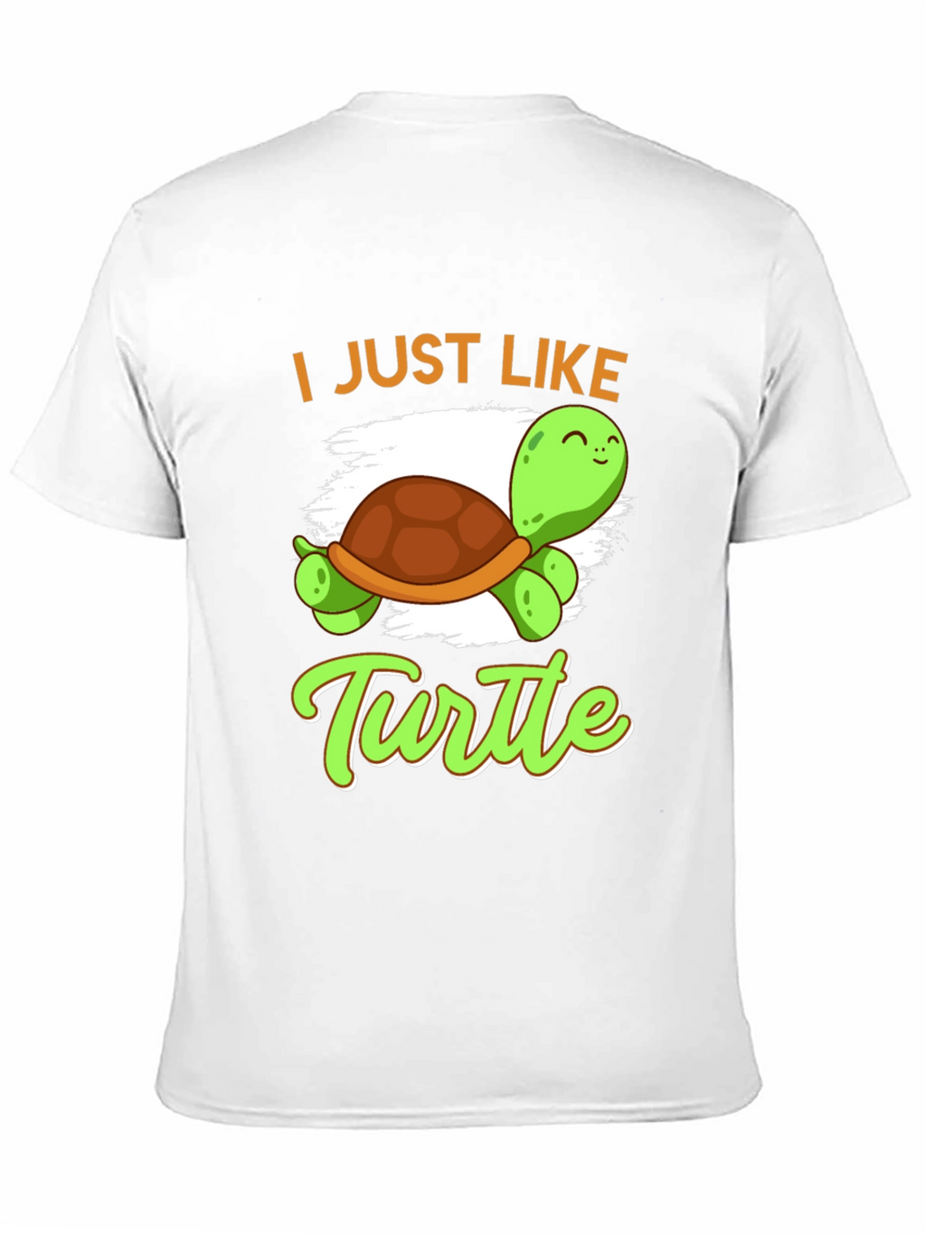 I Just Like Turtle Graphic T-Shirt