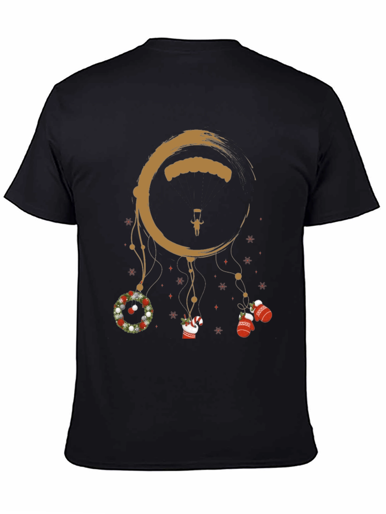 Holiday Skydiving Dreamcatcher T-Shirt
