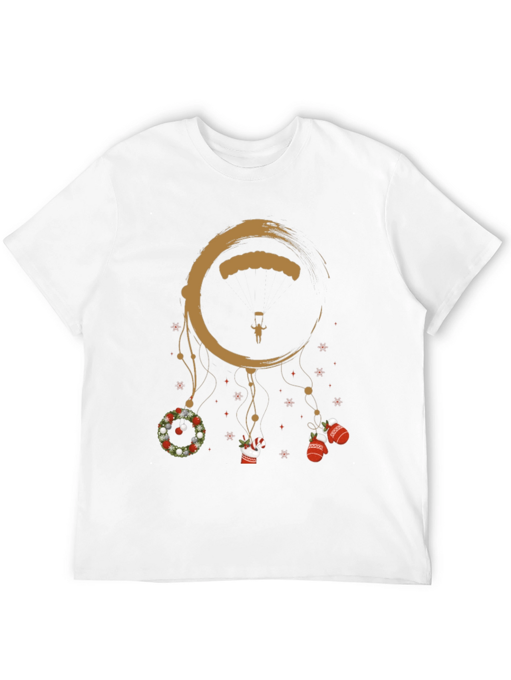 Holiday Skydiving Dreamcatcher T-Shirt