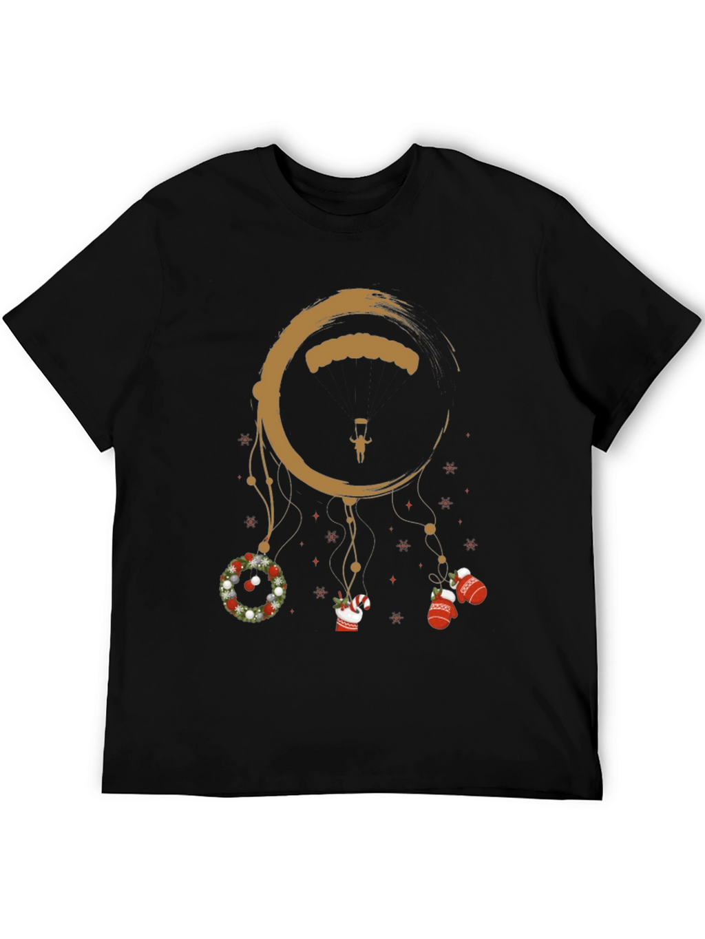 Holiday Skydiving Dreamcatcher T-Shirt