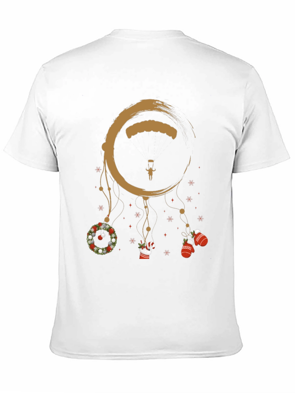 Holiday Skydiving Dreamcatcher T-Shirt