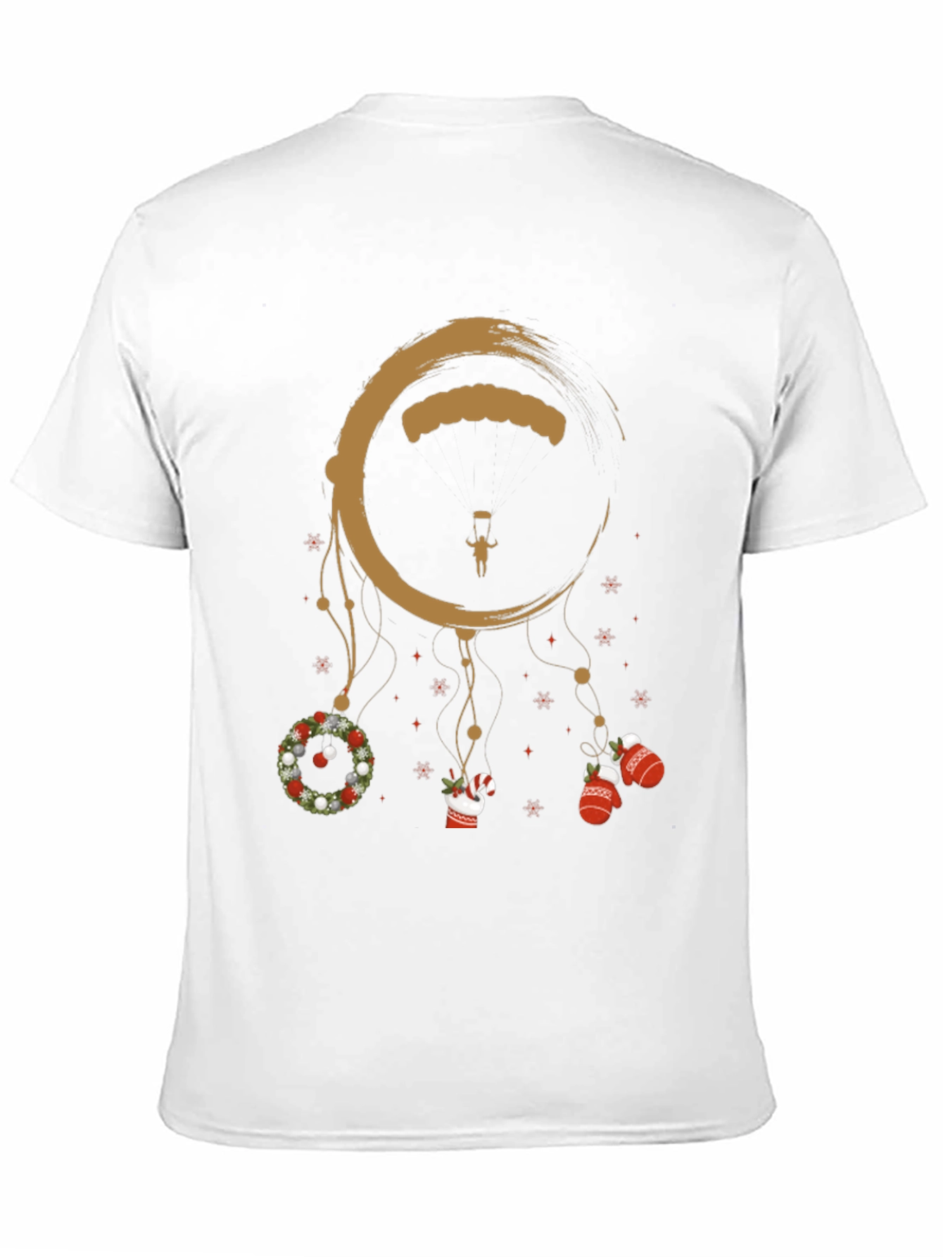 Holiday Skydiving Dreamcatcher T-Shirt