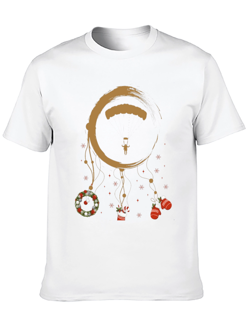 Holiday Skydiving Dreamcatcher T-Shirt