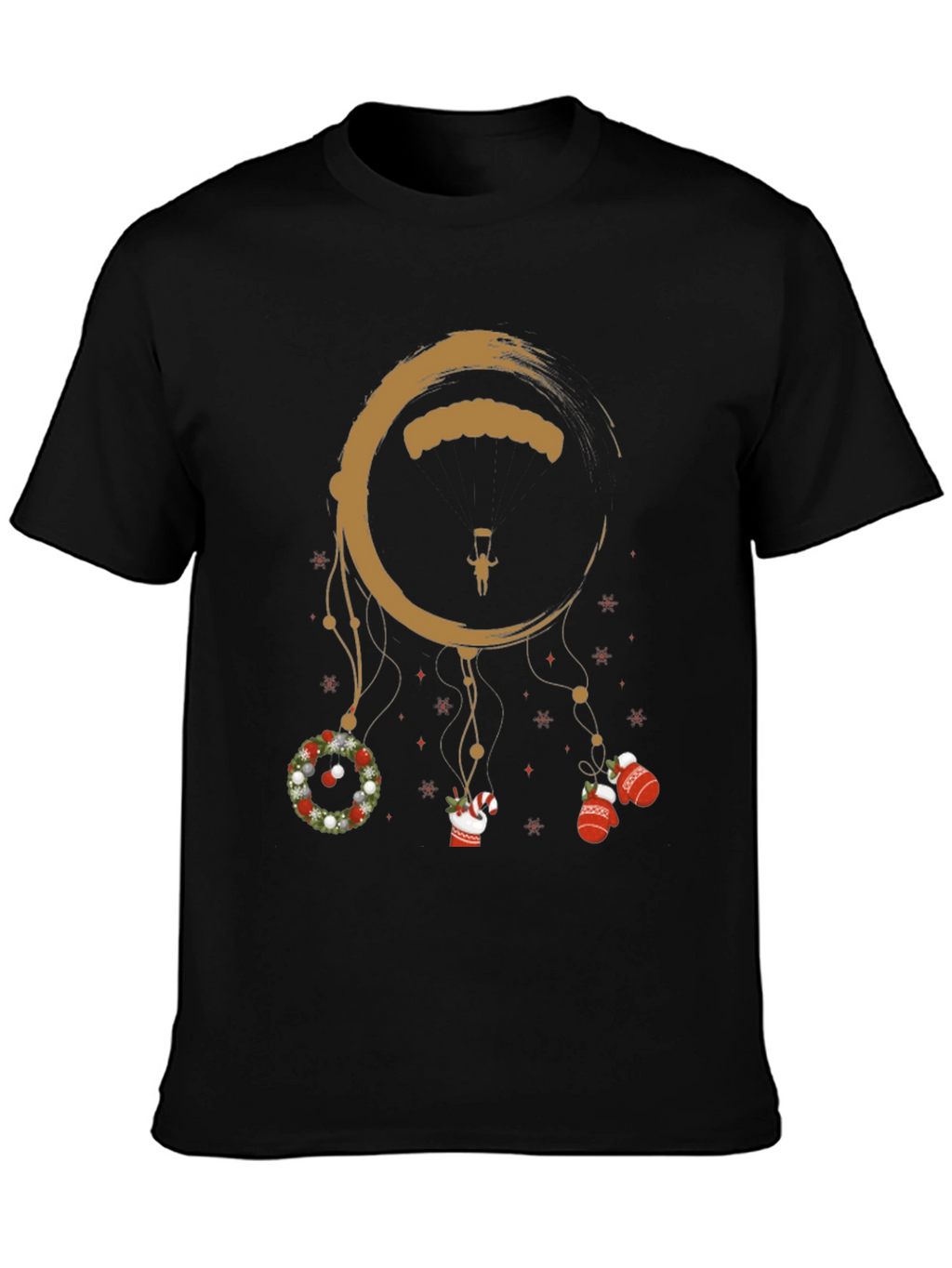 Holiday Skydiving Dreamcatcher T-Shirt