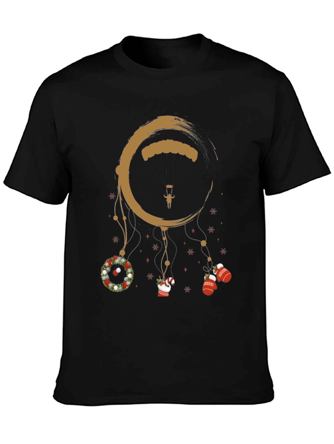 Holiday Skydiving Dreamcatcher T-Shirt