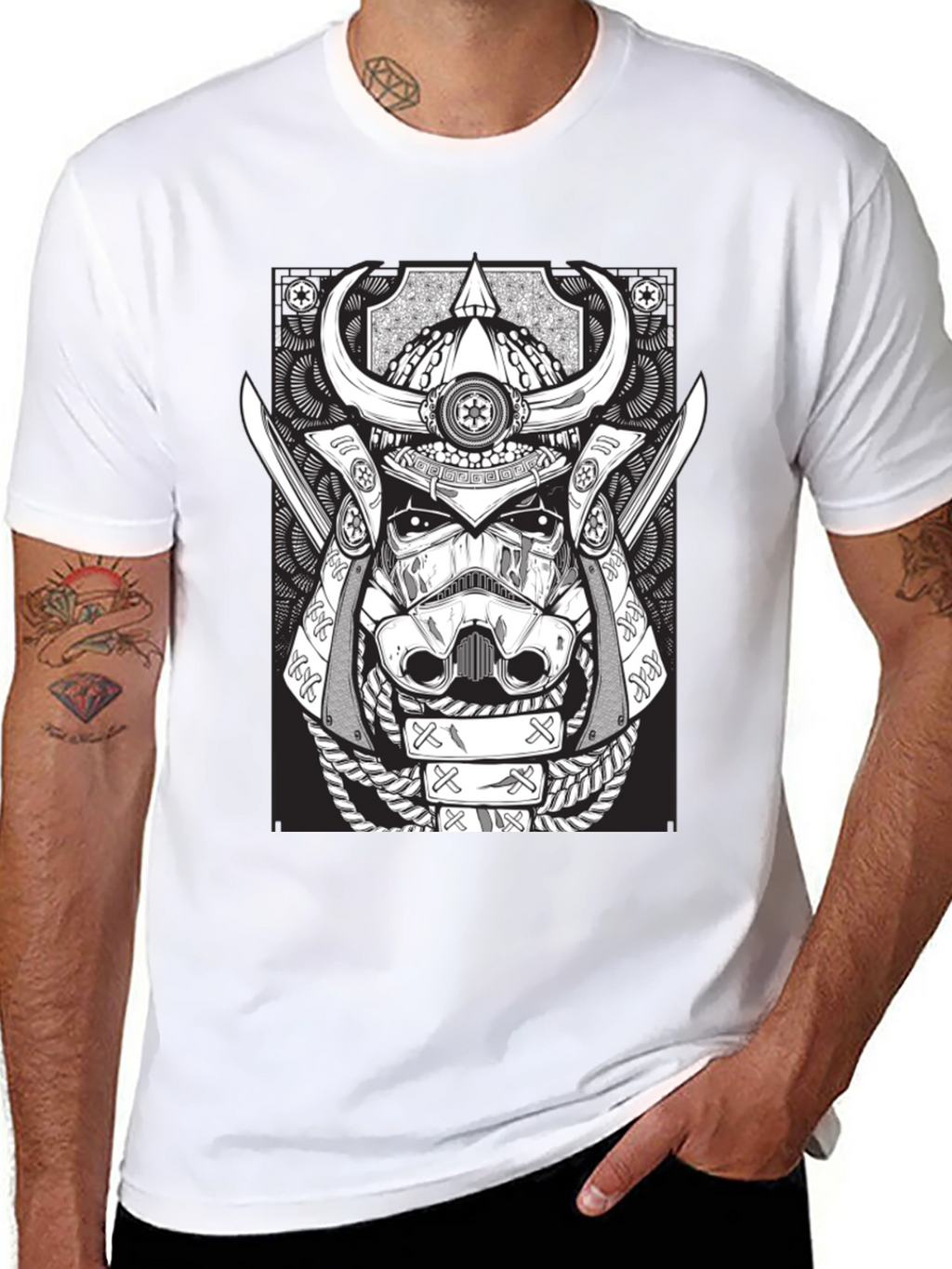 Samurai Stormtrooper Graphic Tee