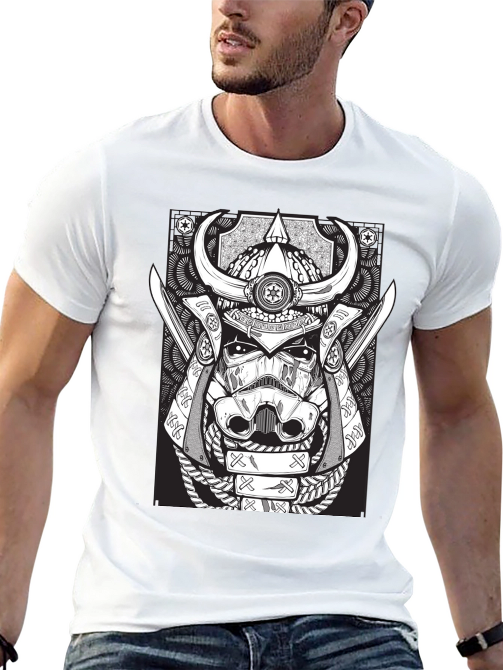 Samurai Stormtrooper Graphic Tee