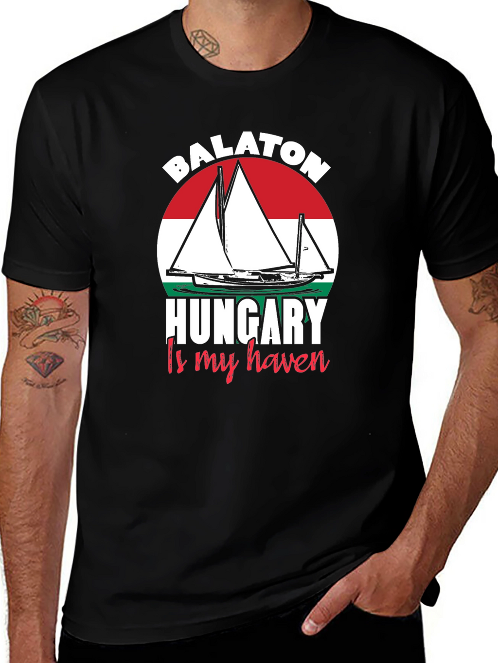 Balaton Hungary is My Haven T-Shirt