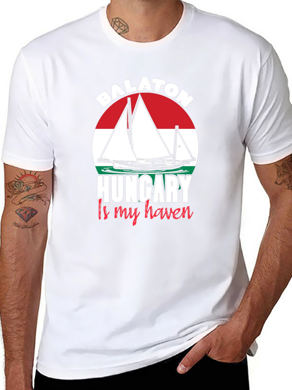 Balaton Hungary is My Haven T-Shirt