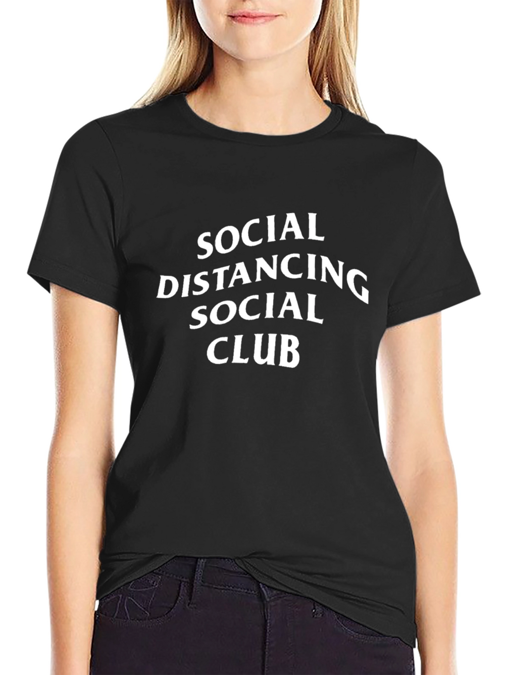 Social Distancing Club Graphic Tee