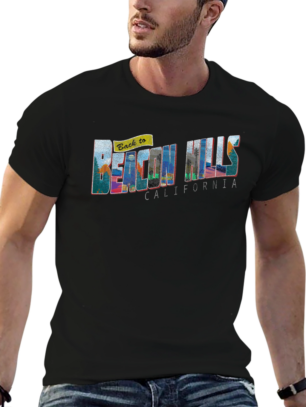 Beacon Hills California Graphic Tee
