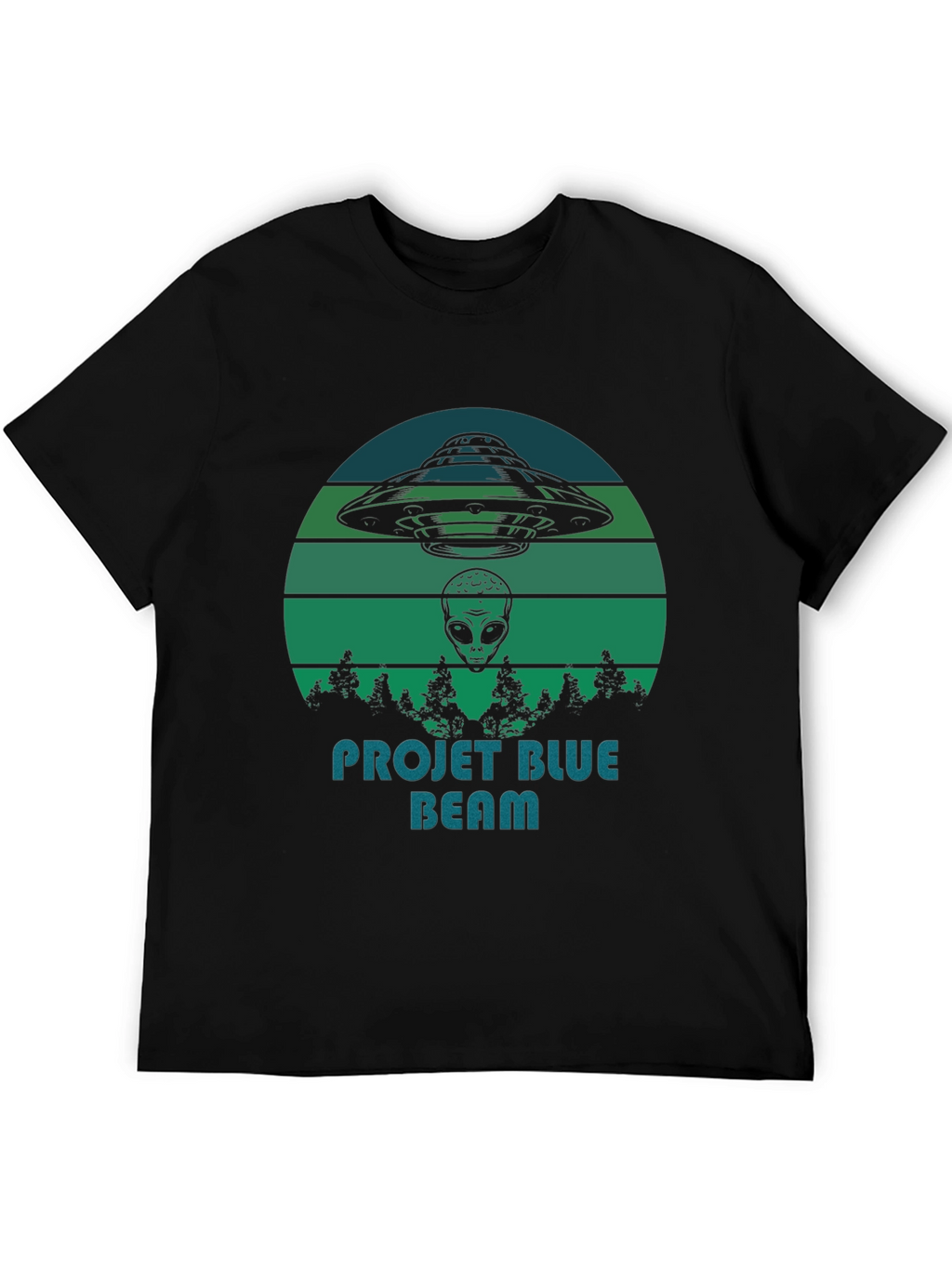 Project Blue Beam Graphic T-Shirt