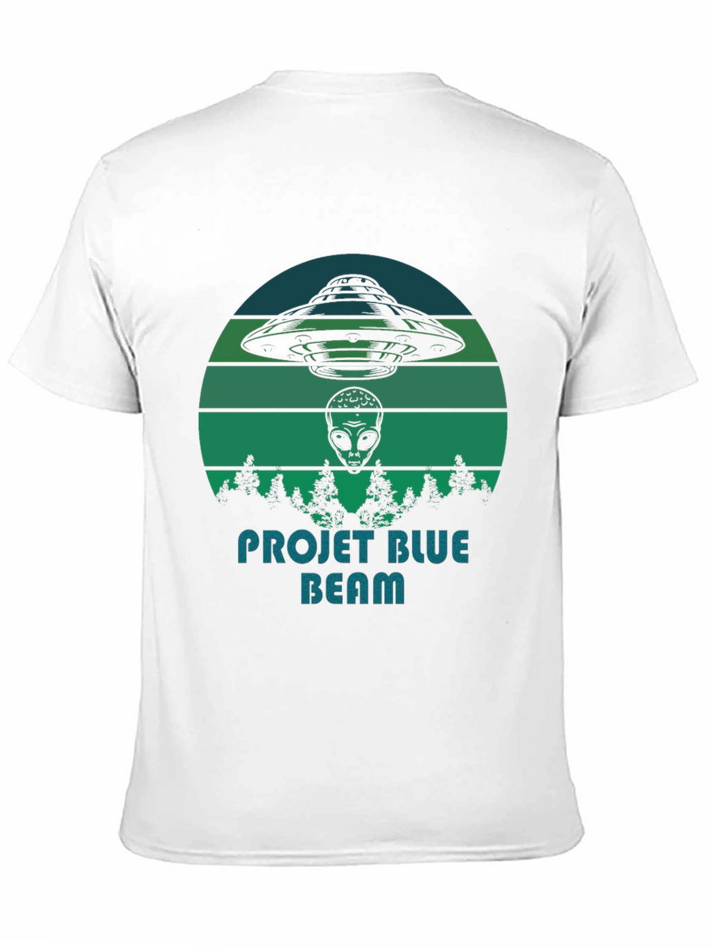 Project Blue Beam Graphic T-Shirt