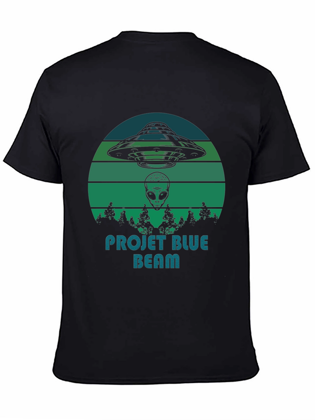Project Blue Beam Graphic T-Shirt