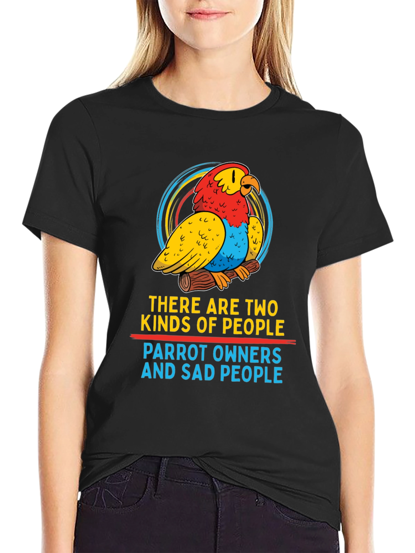 Parrot Owner T-Shirt - Two Kinds of People Graphic Tee