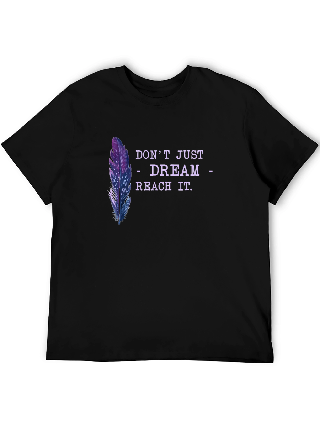 Dream Reach It Graphic Tee - Soft Cotton Blend Shirt