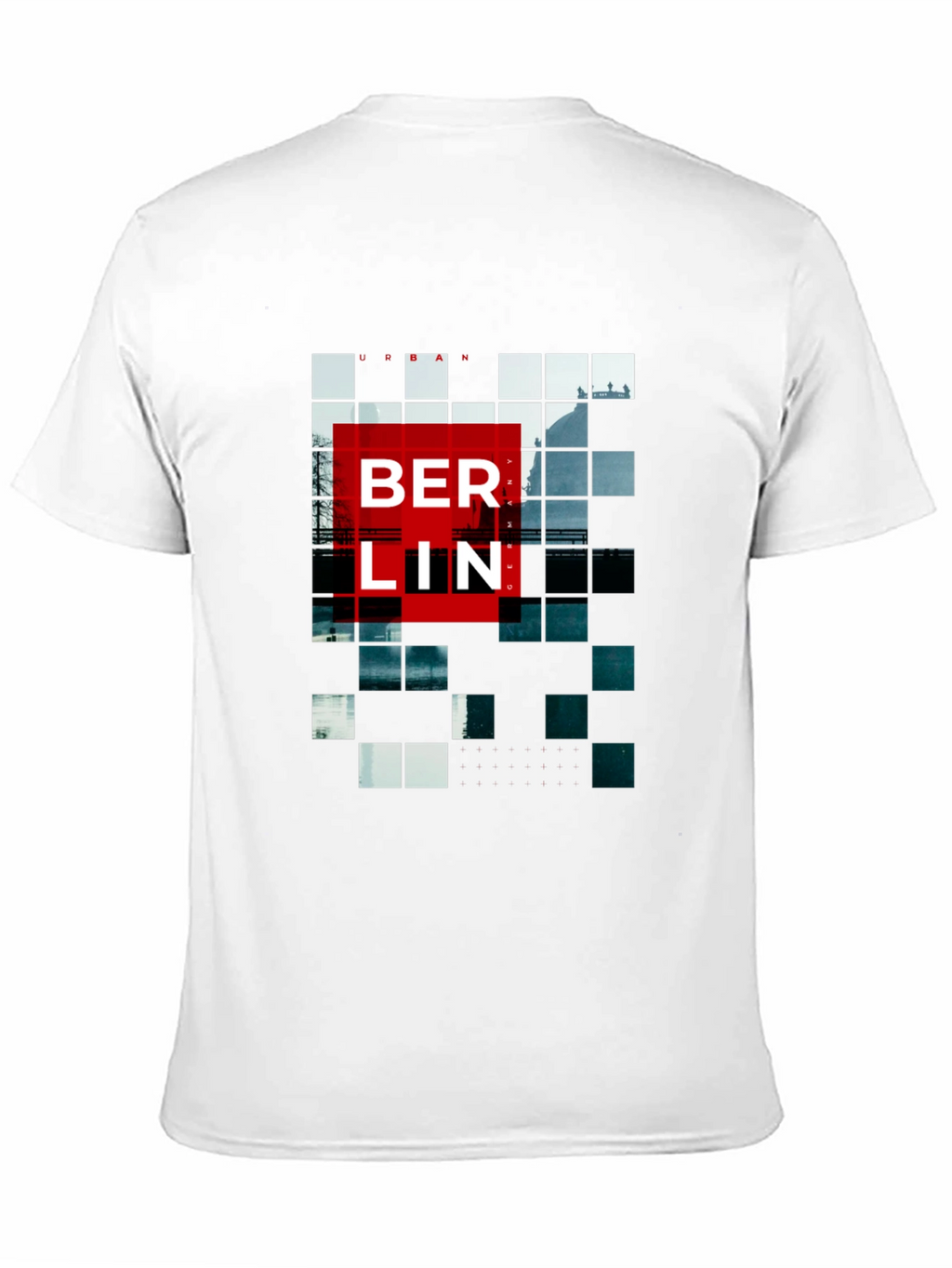 Berlin Urban Graphic Tee - Modern Cityscape Shirt