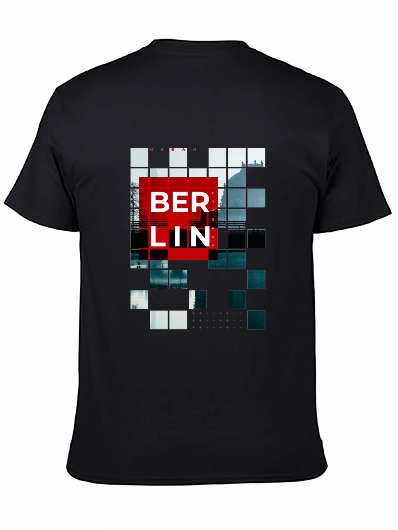 Berlin Urban Graphic Tee - Modern Cityscape Shirt