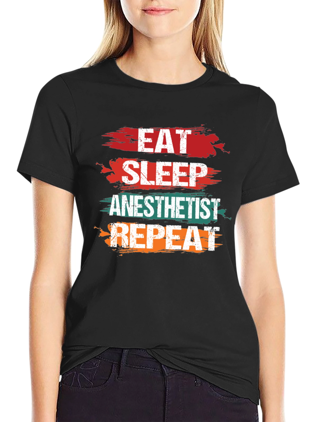 Eat Sleep Anesthetist Repeat T-Shirt