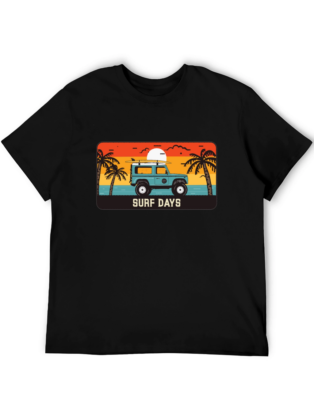 Surf Days Tee - Retro Beach Adventure T-Shirt