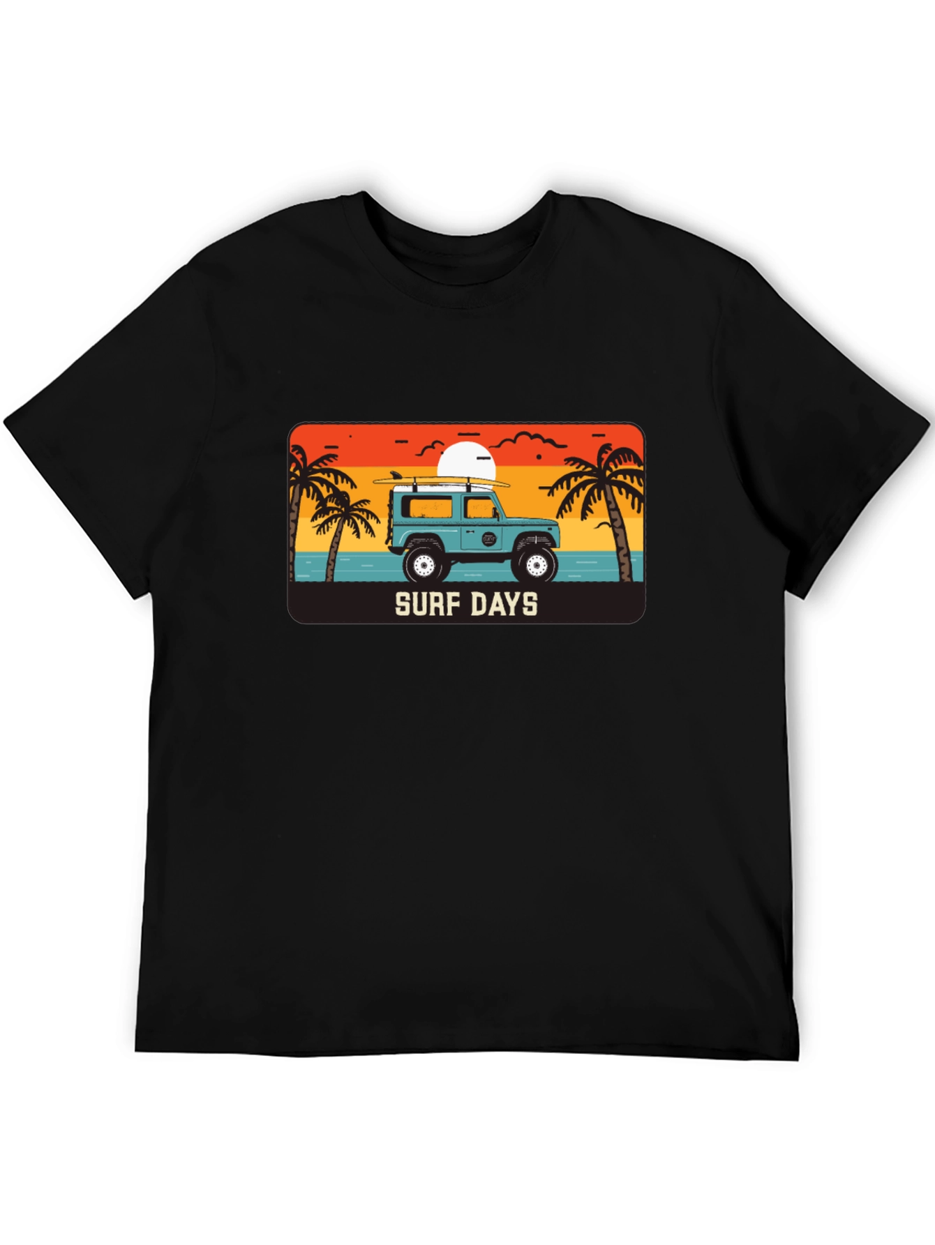 Surf Days Tee - Retro Beach Adventure T-Shirt