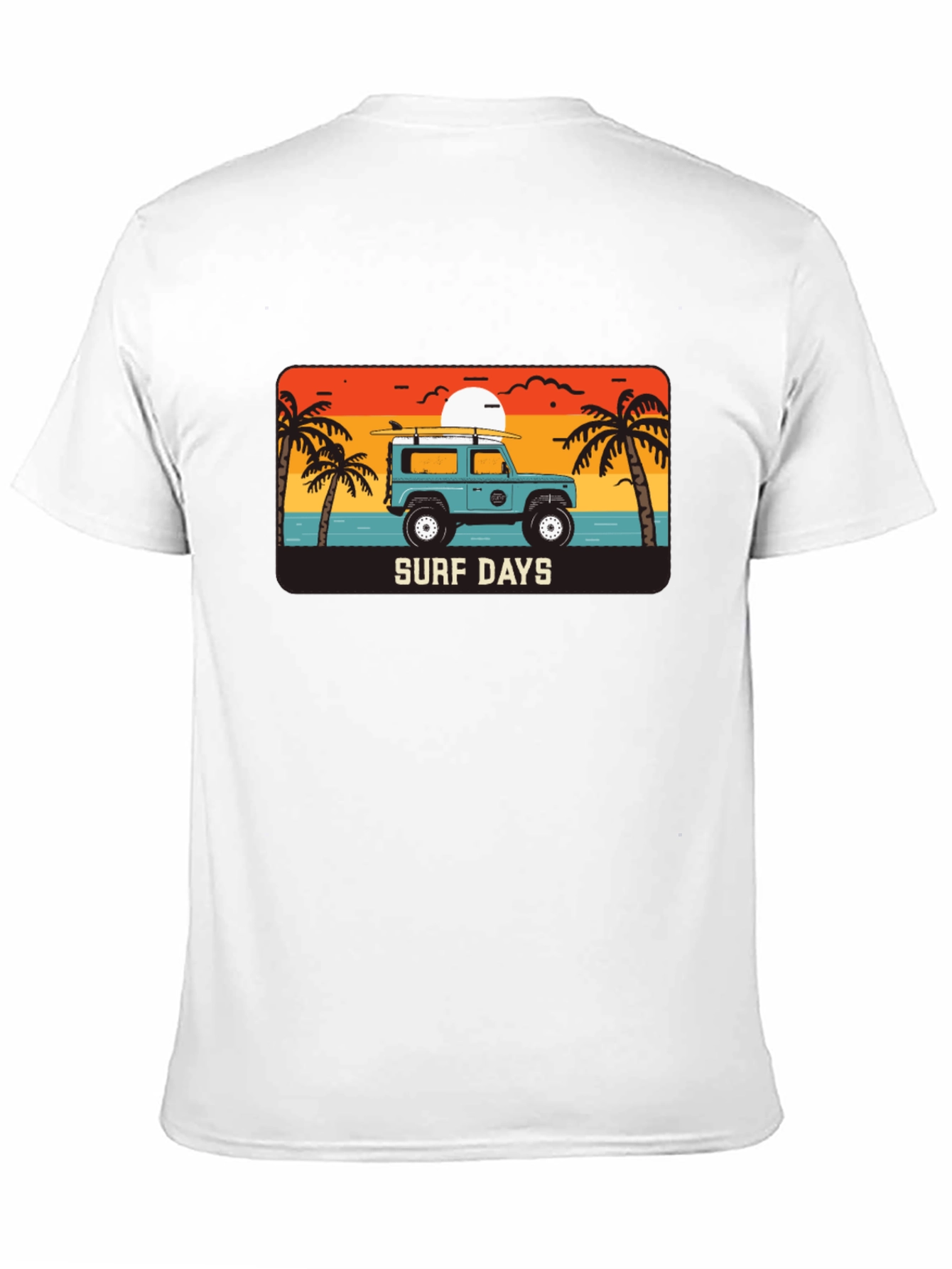 Surf Days Tee - Retro Beach Adventure T-Shirt