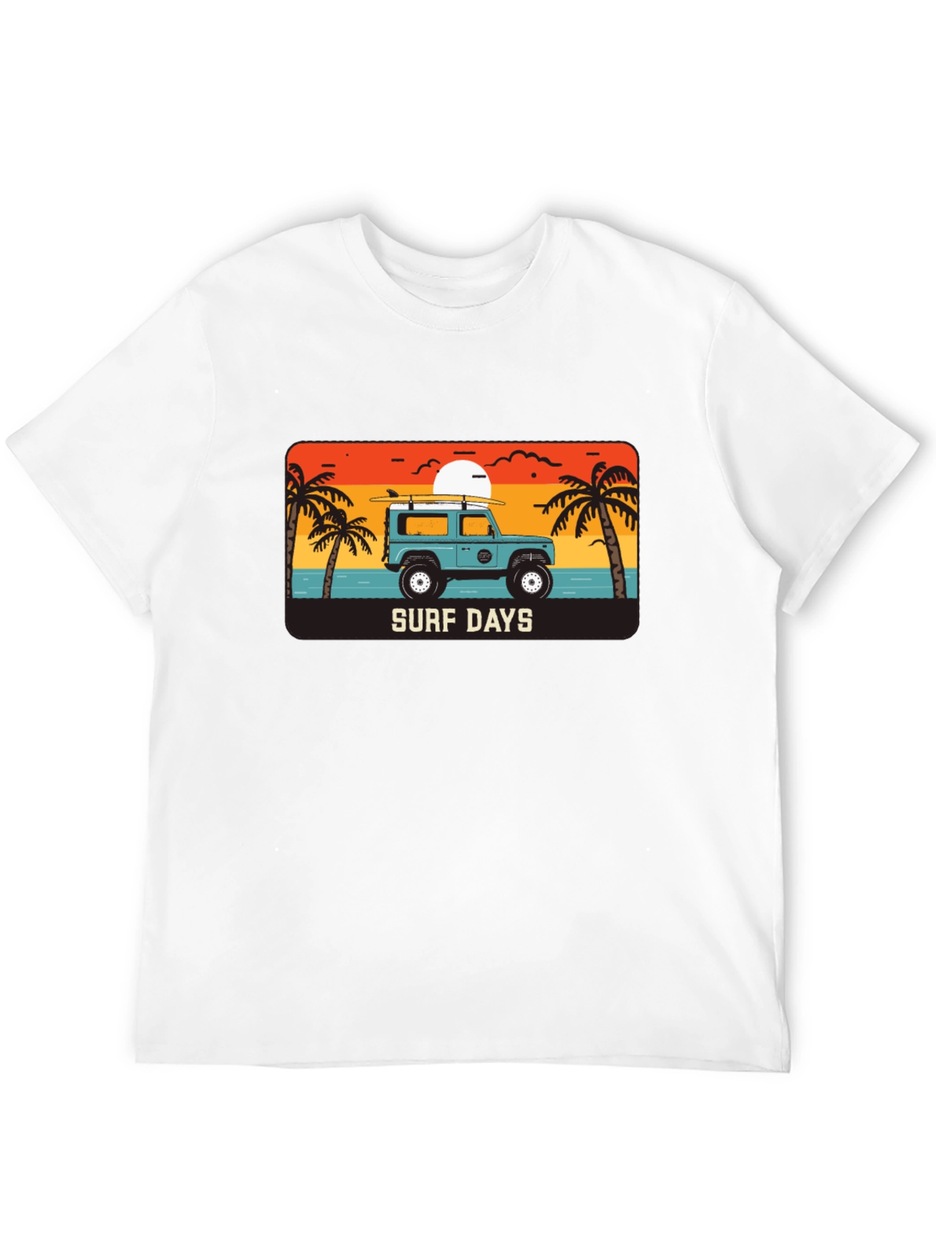 Surf Days Tee - Retro Beach Adventure T-Shirt